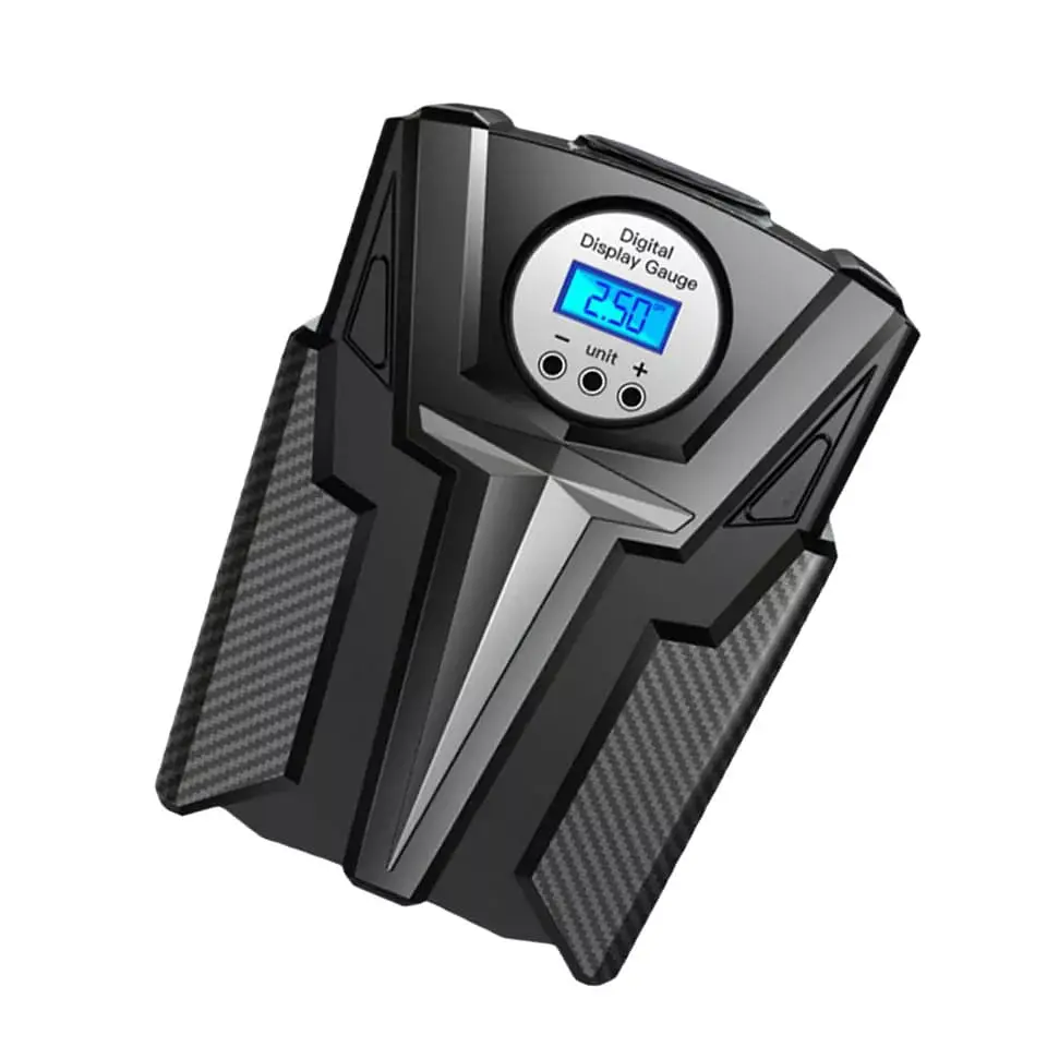Compresor inflador digital de llantas 150psi 12V con linterna 5