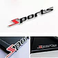Emblema Insignia de Metal autos 3D autoadhesiva letras Sports - Miniatura 4