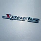 Emblema Insignia de Metal autos 3D autoadhesiva letras Sports - Miniatura 6
