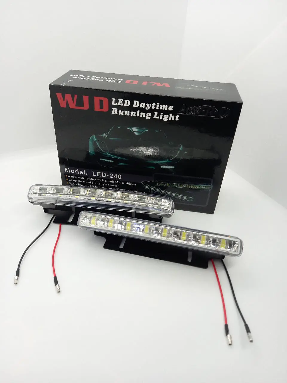 Luz de circulación diurna lámpara antiniebla, Blanco brillante 12