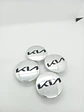 X4 Tapas centro llantas Originales 58mm 52mm - Plata Negra - thumbnail 9