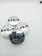 X4 Tapas centro llantas Originales 58mm 52mm - Plata Negra - thumbnail 11