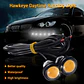 X2 luces led ojos de aguila 12v 3.5watt medida 18mm impermeables - Miniatura 5