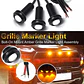 X2 luces led ojos de aguila 12v 3.5watt medida 18mm impermeables - Miniatura 4
