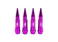 Set 4 Tapas de válvulas universal para autos color morado - thumbnail 1