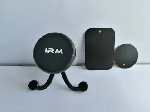 Soporte Celular - magnético para rejilla, cabezal 360° - potente