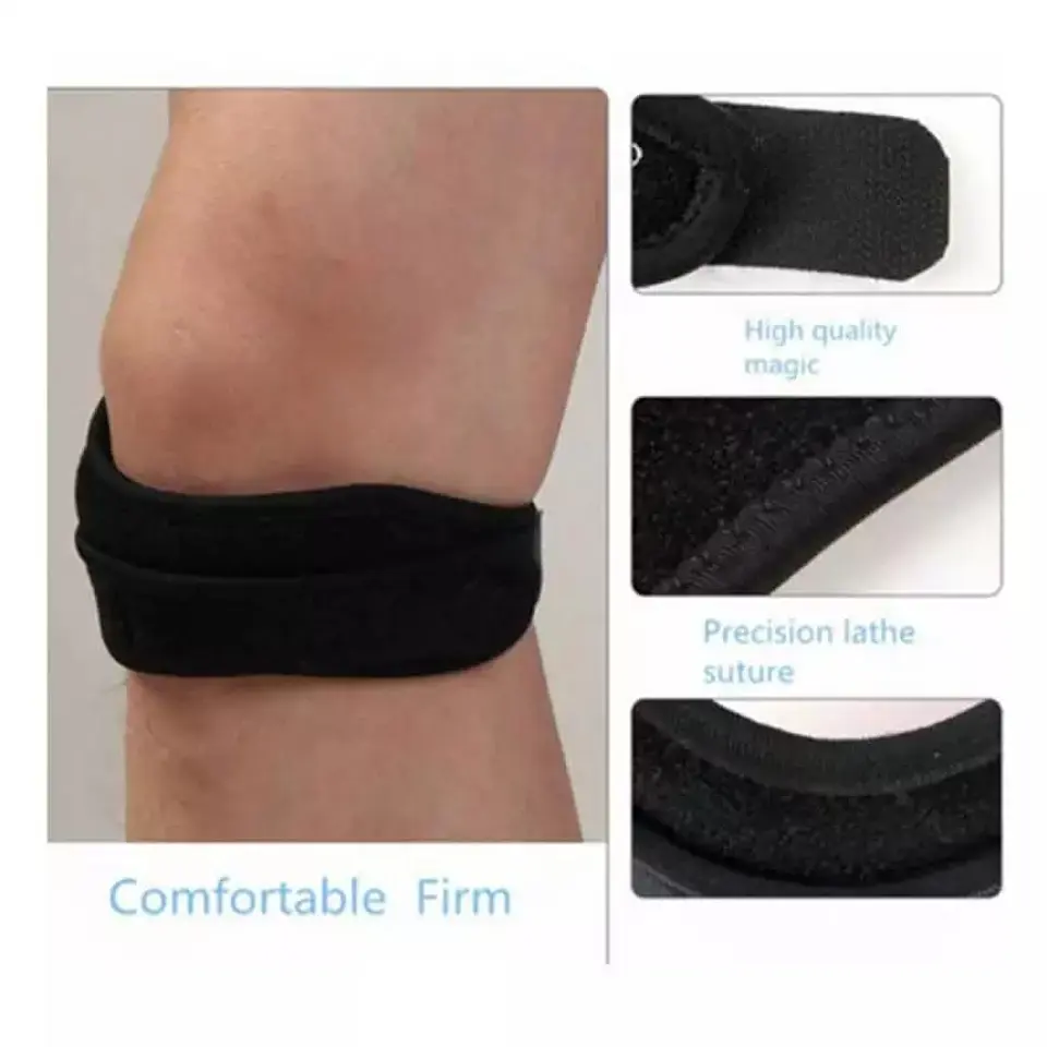 Rodillera de banda tibia, rodillera protectora para menisco, soporte 8