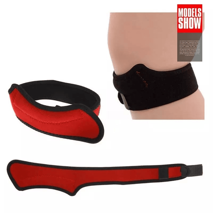 Rodillera de banda tibia, rodillera protectora para menisco, soporte para deportes de ciclismo, correr, rodilleras de compresion 1 unds 9