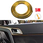Rollo moldura embellecedora decorativa interior 5mts - Dorado - thumbnail 1