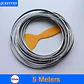 Rollo moldura embellecedora decorativa interior 5mts - Plata - Miniatura 2