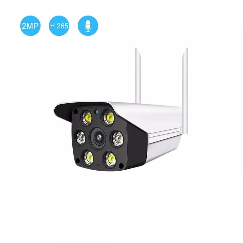 Cámara de seguridad IP WiFi Full HD 1080p 2 Mega Píxeles reales 7