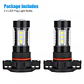 X2 Ampolletas - Led antinieblas 3200lm 80watt modelos H16 h16eu - Miniatura 3