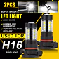 X2 Ampolletas - Led antinieblas 3200lm 80watt modelos H16 h16eu - Miniatura 7