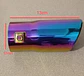 Cola de escape decorativa tunning acero inox. - Tornasolado - Miniatura 1