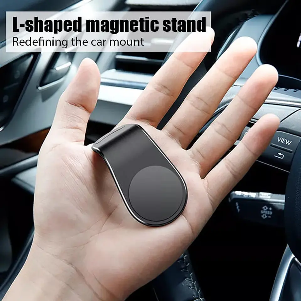 Soporte para Celular Smartphone Magnético con clip para rejilla de 2