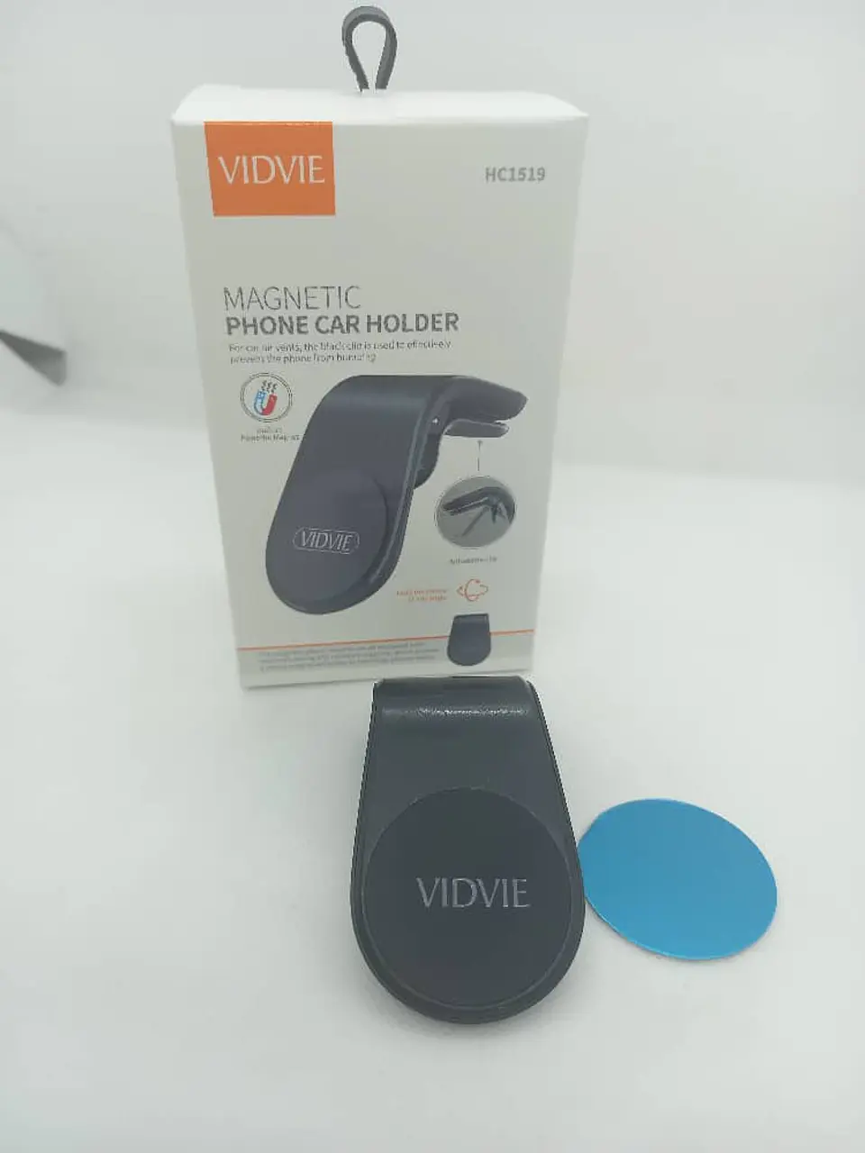 Soporte para Celular Smartphone Magnético con clip para rejilla de 15