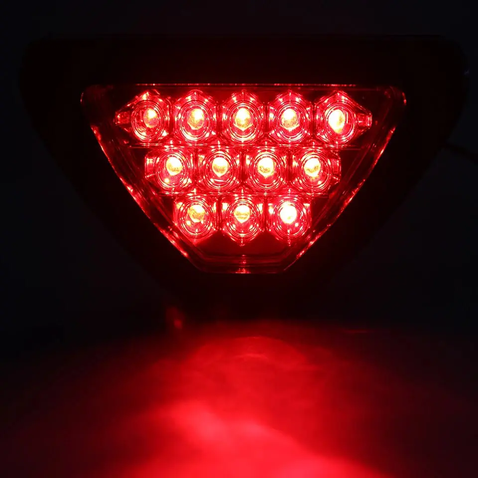 Luz de señal de freno tipo F1, luz trasera tercer stop 12 LED 6