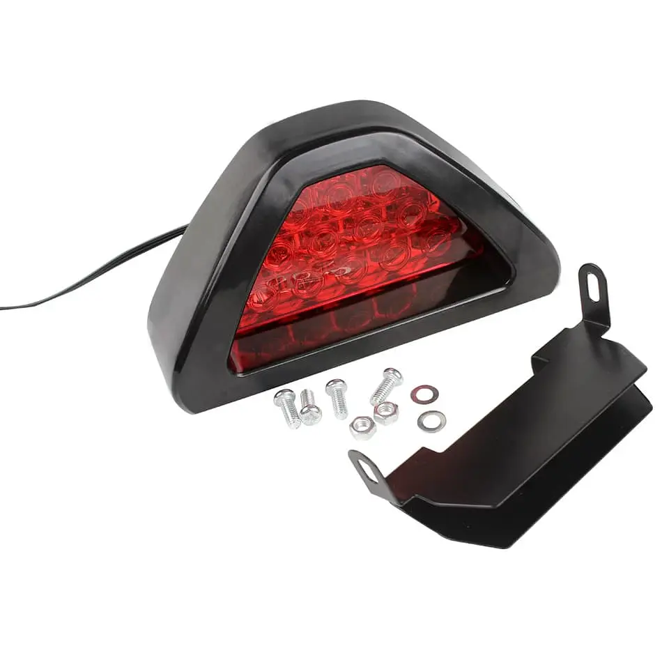 Luz de señal de freno tipo F1, luz trasera tercer stop 12 LED 10