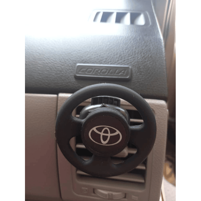 soporte celular magnético rejilla de ventilación de autos cabezal 360° TOYOYA 5