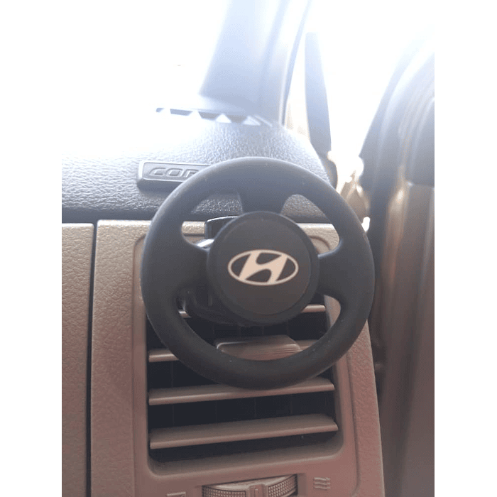 soporte celular magnético rejilla de ventilación de autos cabezal 360° hyundai 4