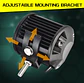 Neblinero 6 LED para Autos, Camionetas, Jeep, 18W 4 pulgadas 1800LM - Miniatura 8