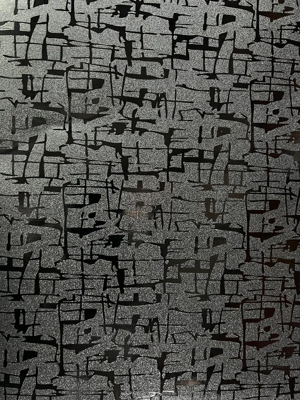 Papel Vinilo - Negro texturizado de mayas de 100cmx152cm 5