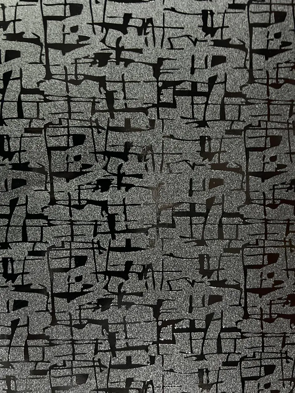 Papel Vinilo - Negro texturizado de mayas de 100cmx152cm 10