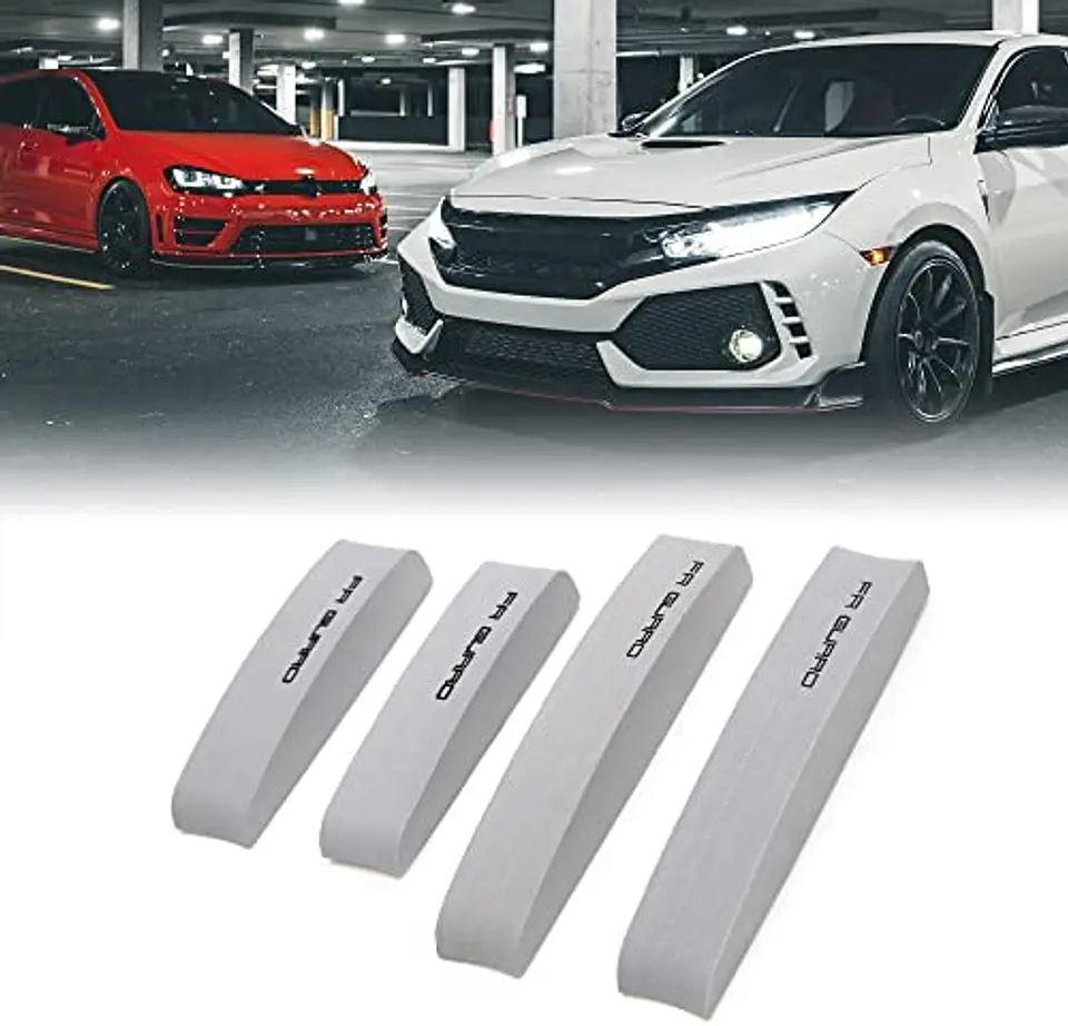 X4 tira tope de puerta de goma Eva autoadhesivos para autos universal 4