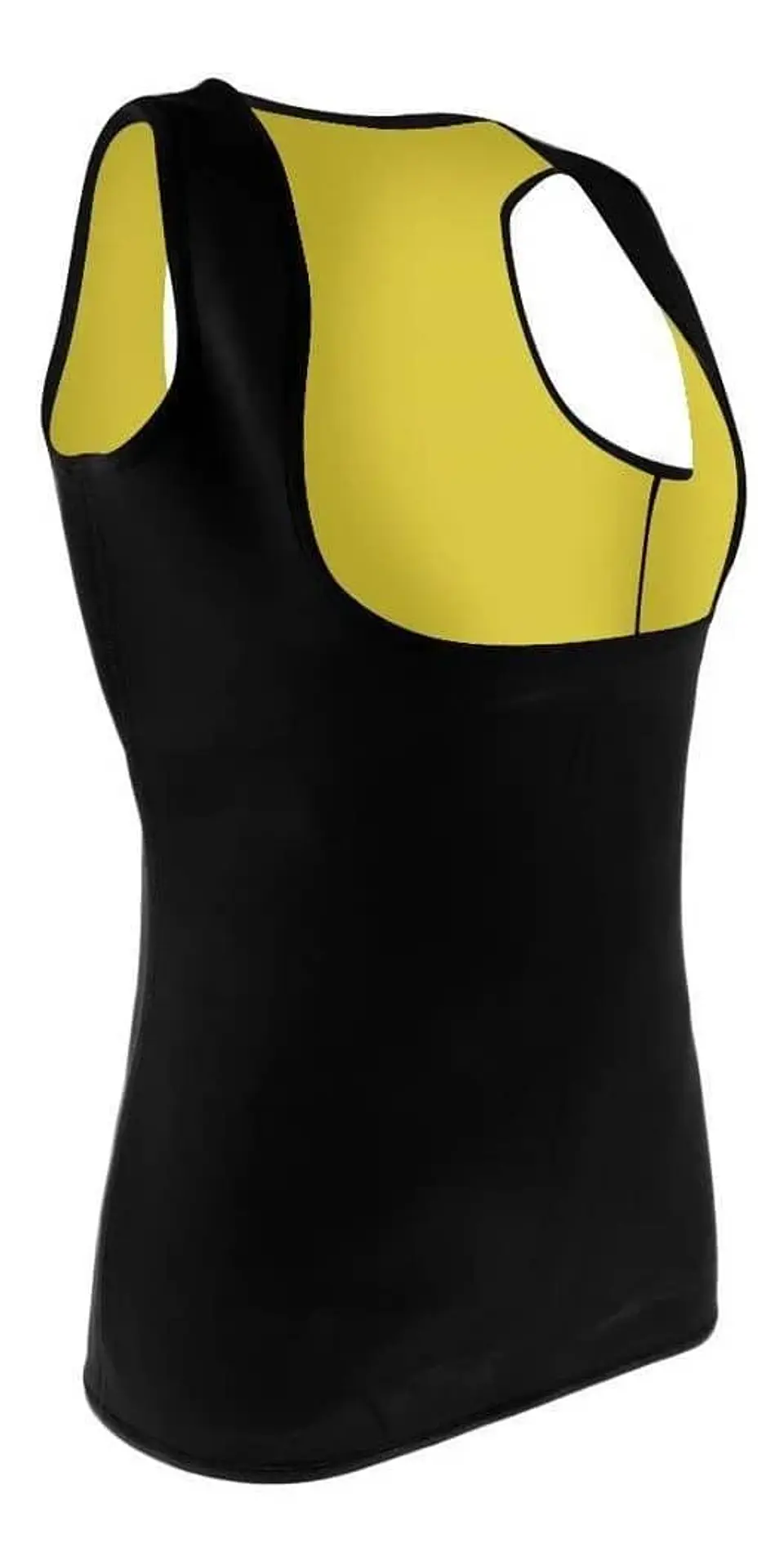 Polera de neopreno Sauna para dama entrenador de cintura 3