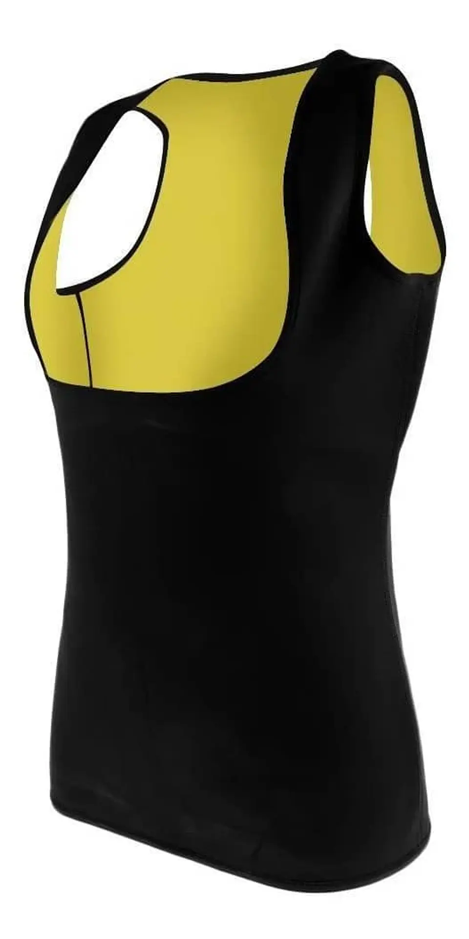 Polera de neopreno Sauna para dama entrenador de cintura 5