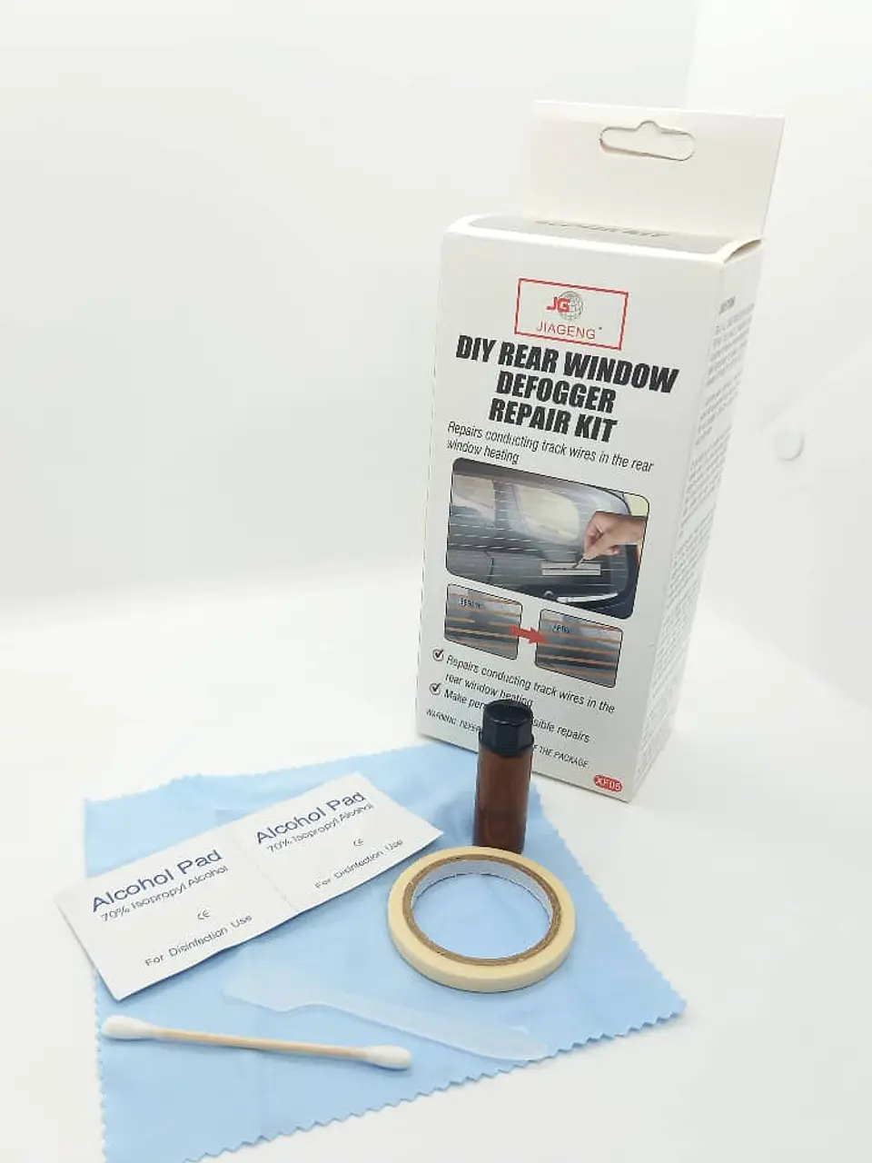 Kit reparador línea antiempañante ventana trasera de autos 2