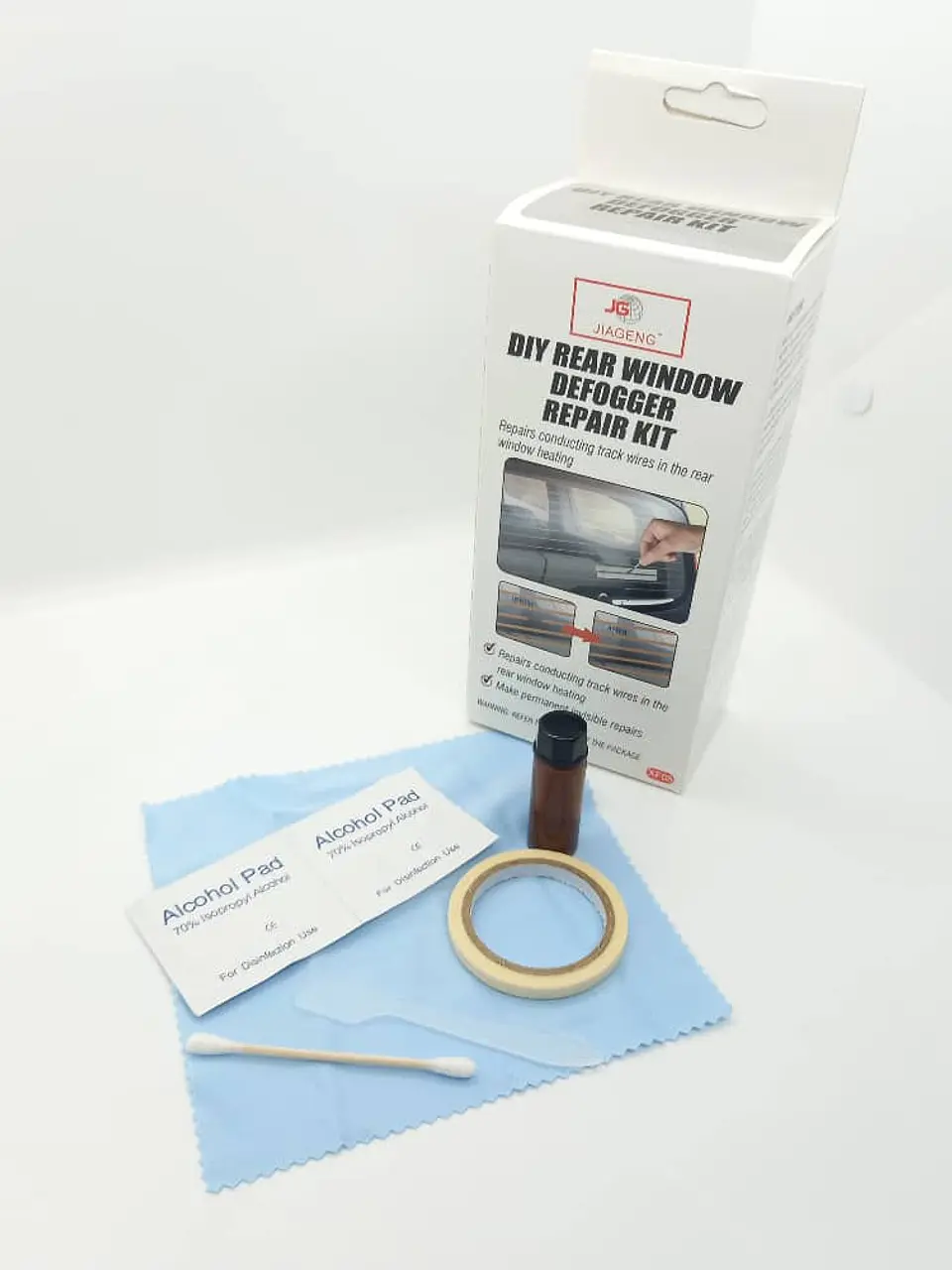 Kit reparador línea antiempañante ventana trasera de autos 6