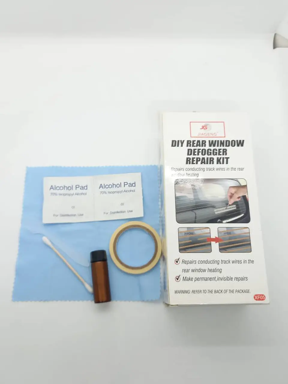 Kit reparador línea antiempañante ventana trasera de autos 9