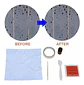 Kit reparador línea antiempañante ventana trasera de autos - Miniatura 11