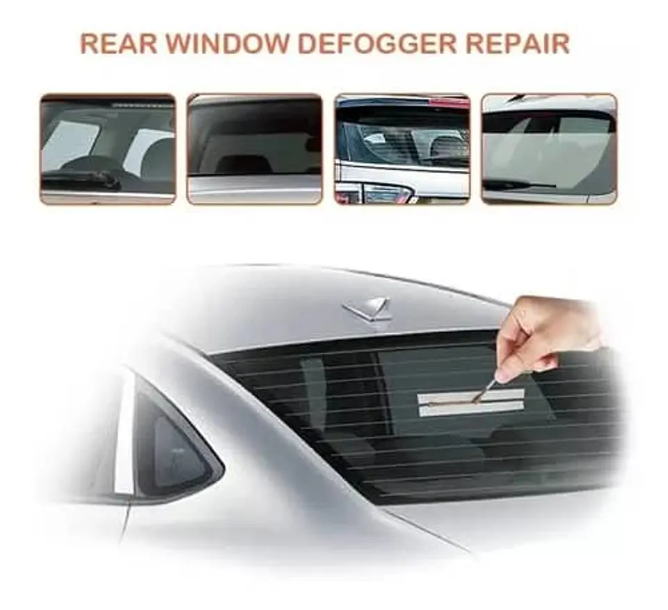 Kit reparador línea antiempañante ventana trasera de autos 1