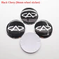 X4 Tapa centro llantas Chery negro 60mm 56mm - Negro Plateado - thumbnail 8