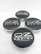 X4 Tapas centro llantas oz racing - Negro Plata - thumbnail 3