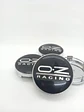 X4 Tapas centro llantas oz racing - Negro Plata - thumbnail 7