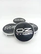 X4 Tapas centro llantas oz racing - Negro Plata - thumbnail 8