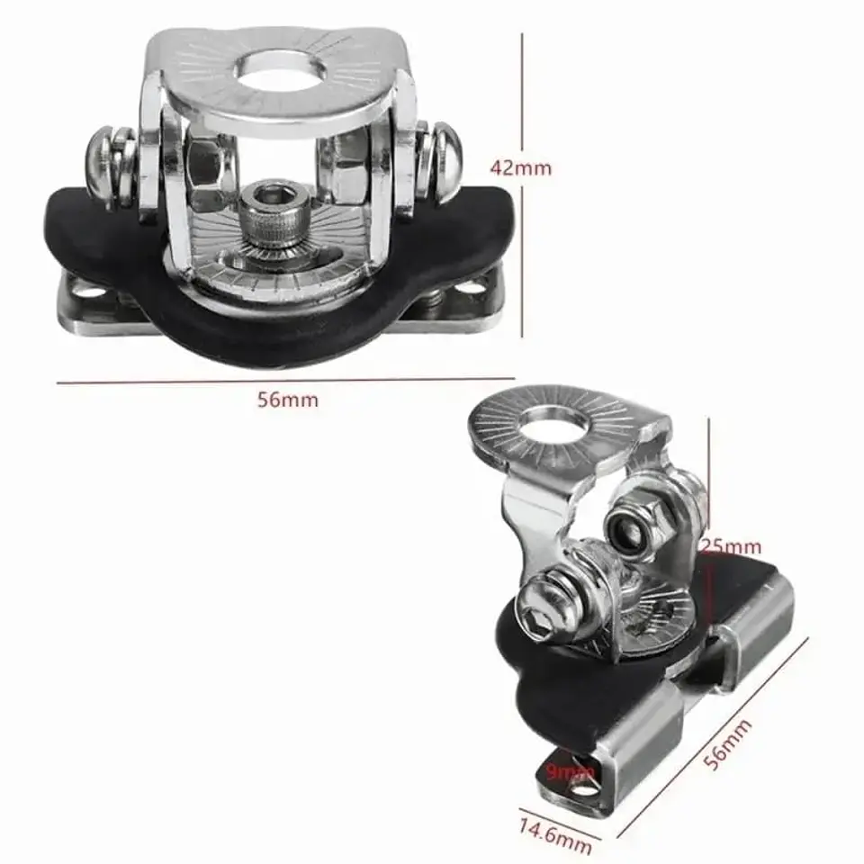 X2 Soportes abrazaderas de montaje universales para luces barras led 18