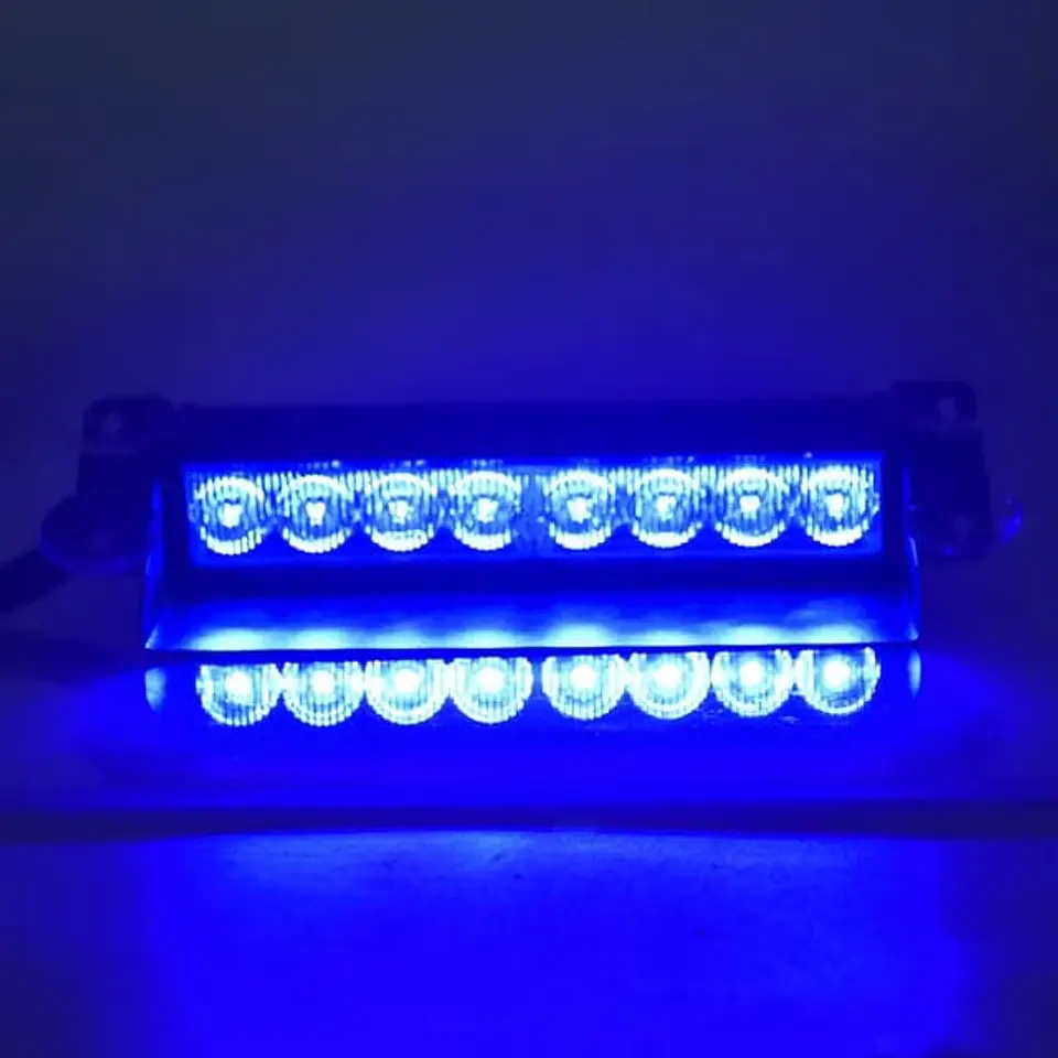 Luz baliza estroboscópica parabrisas - Rojo 4