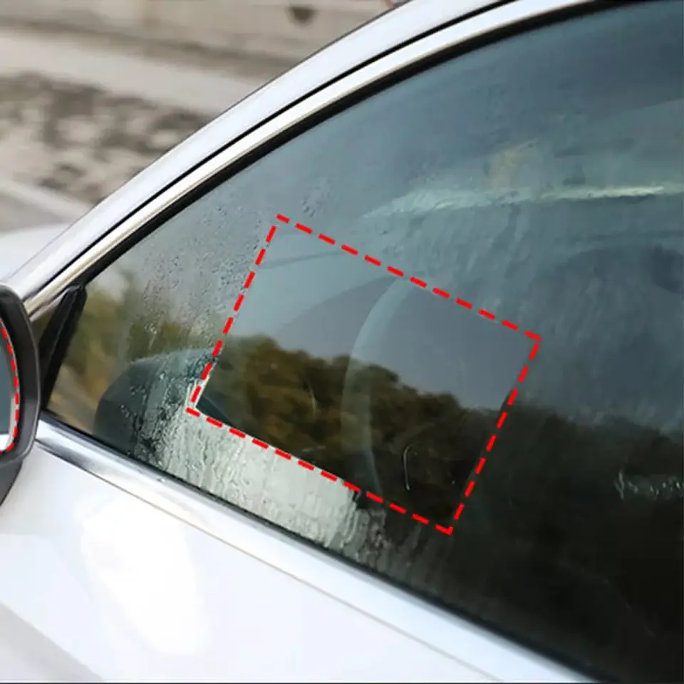 X2 Película protectora membrana impermeable para ventana de autos 5