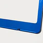 Par porta patentes/marco matrícula aluminio - Azul - thumbnail 17