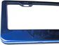 Par porta patentes/marco matrícula aluminio - Azul - thumbnail 15