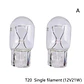 Par ampolletas halógenas 12V 21W 3200K T20 1 contacto - reversa - Miniatura 5