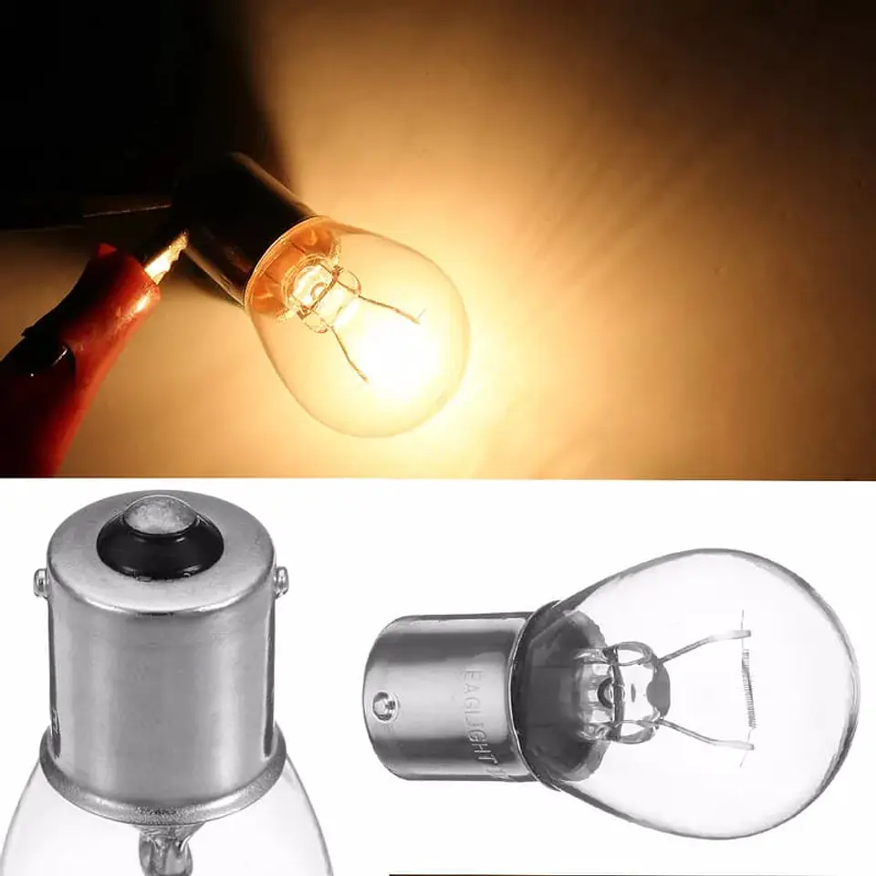 Par ampolletas halógenas 12V 21W 3200K 1 contacto - reversa 1