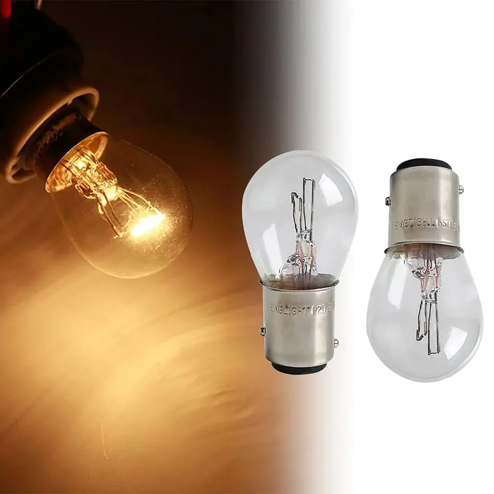 Par ampolletas halógenas 12V 21/5W 3200K doble contacto - frenos 2