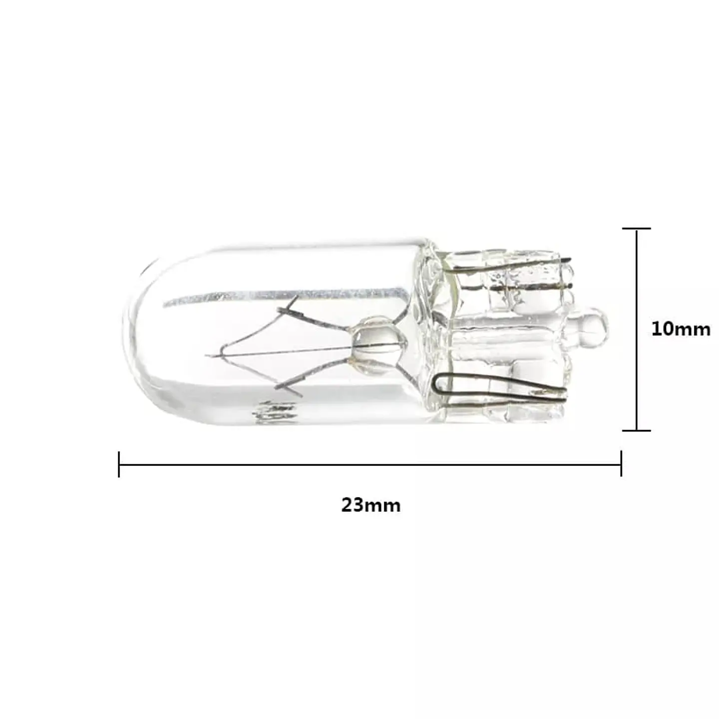 Par ampolletas halógenas 12V 5W 3200K T10 W5W - luz posición/patente 3