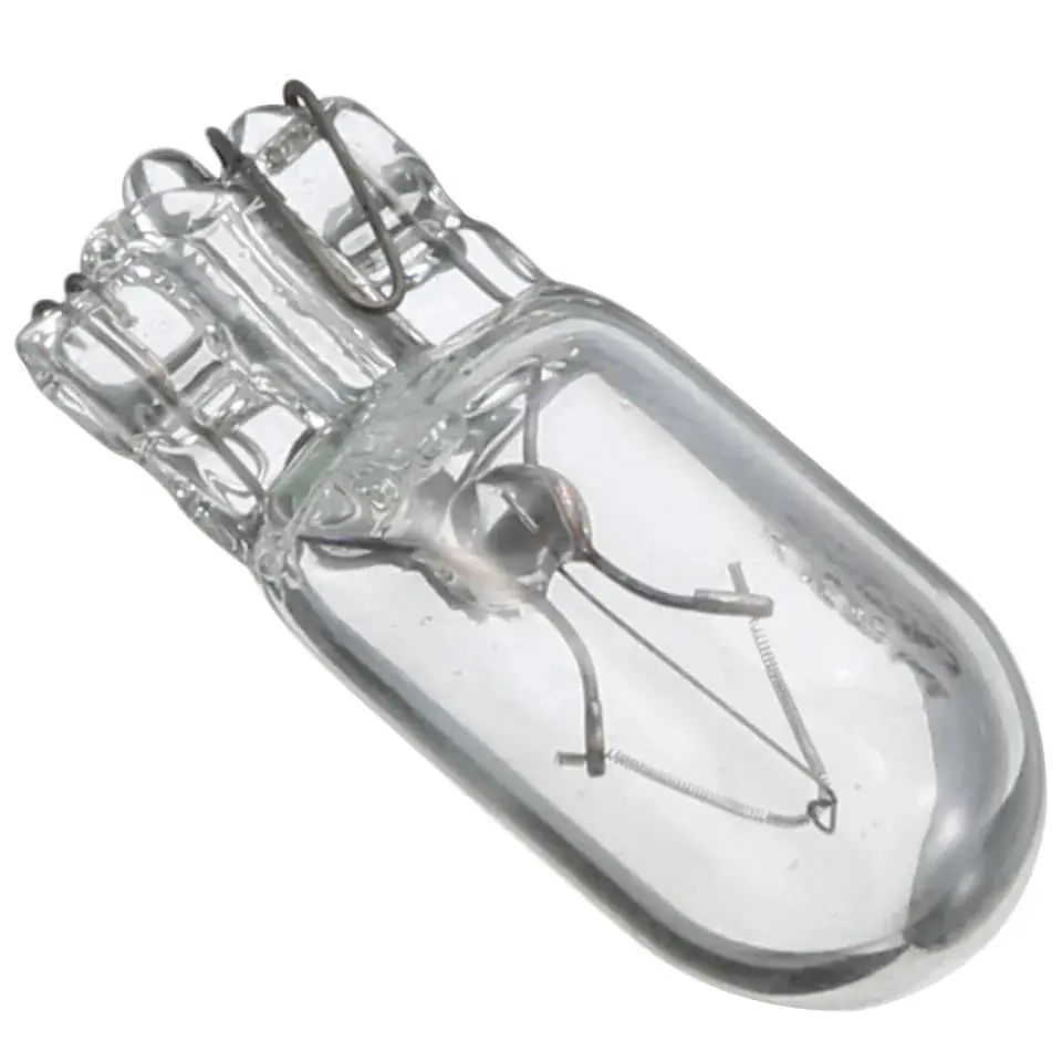 Par ampolletas halógenas 12V 5W 3200K T10 W5W - luz posición/patente 6