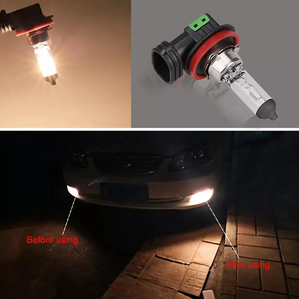 Ampolletas halógenas H11 12V 1